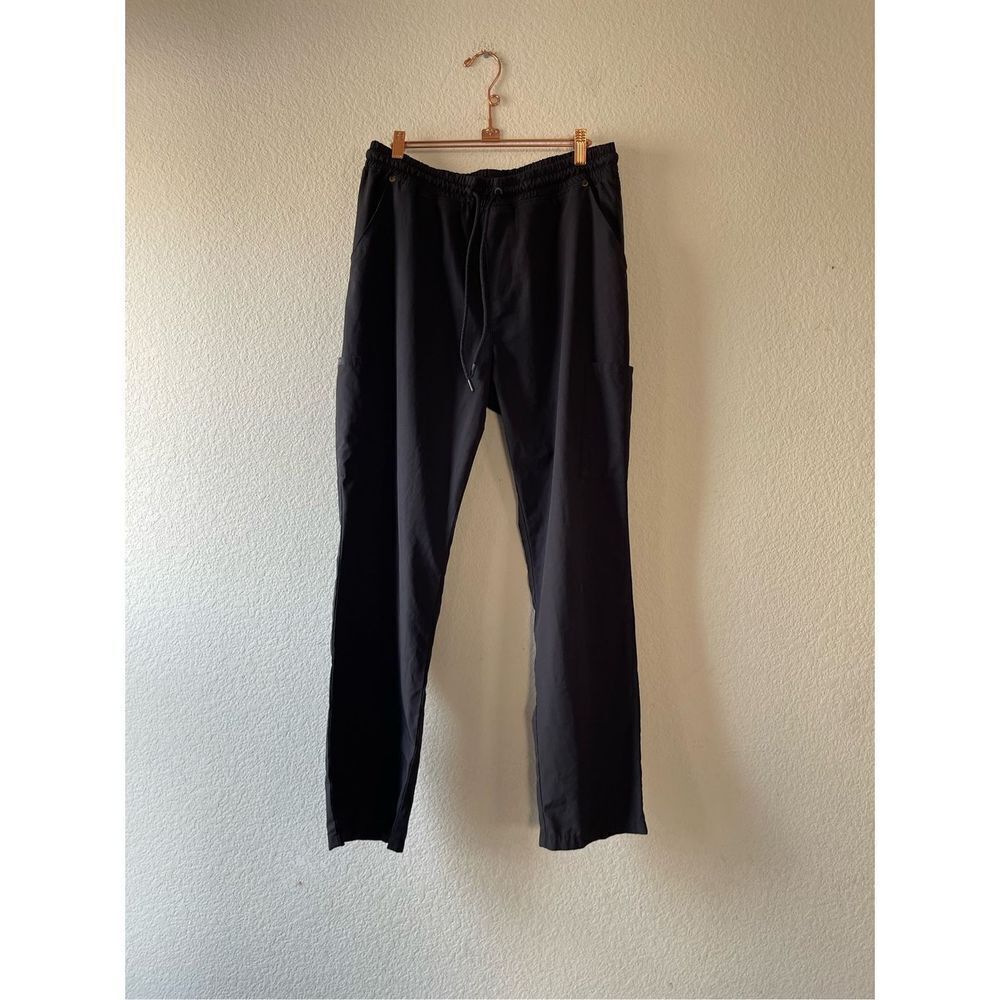 Jaanuu womens black scrub pants size large